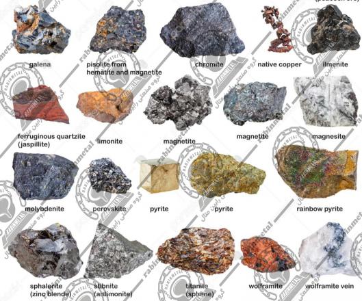 طبقه بندی انواع سنگ های معدنی